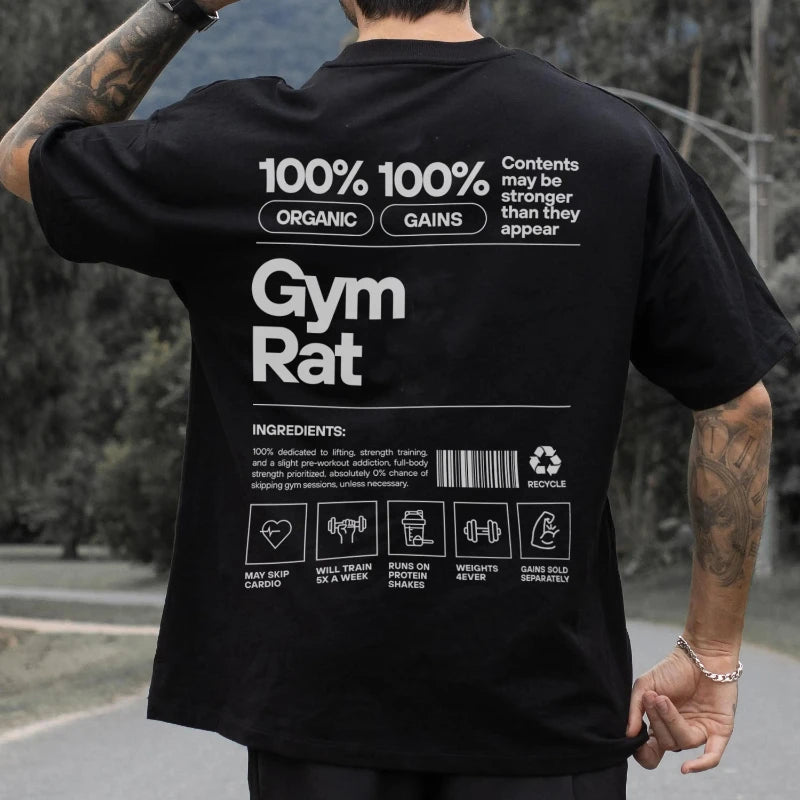 Camiseta Gym 2025, camiseta de entrenamiento de gimnasia para hombres y mujeres, camiseta con mancuernas, camiseta de gimnasio fresca, top de moda cómodo de algodón