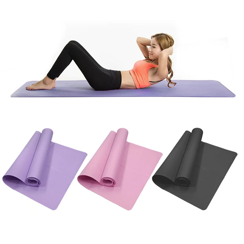 Estera de Yoga EVA 4MM — Antideslizante, 173x61cm