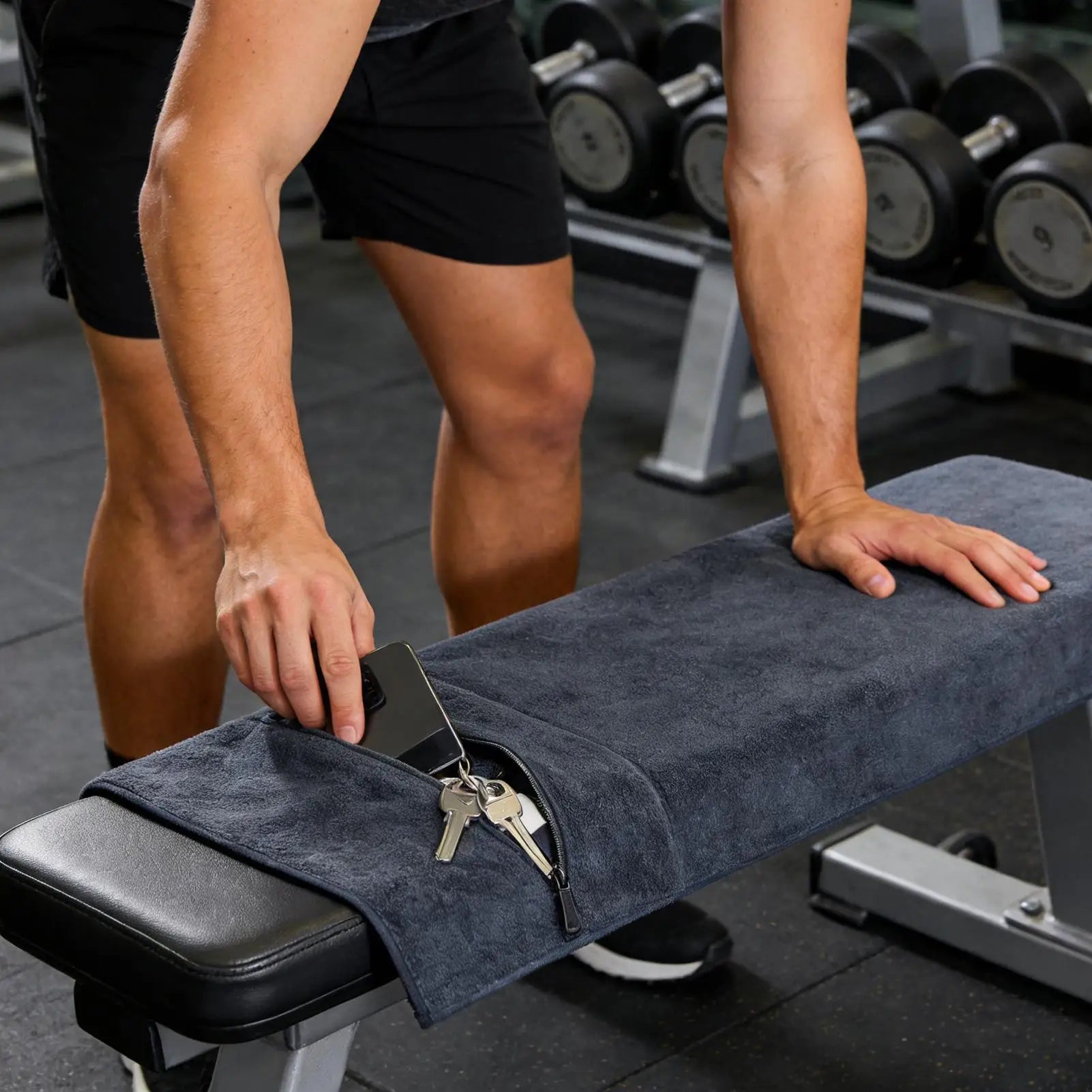 Toallas de Gimnasio de Microfibra de Alta Absorbencia, Accesorios de Fitness, Toallas para el Sudor para Gimnasio, Yoga, Tenis, Deportes, Ejercicio, Pilates