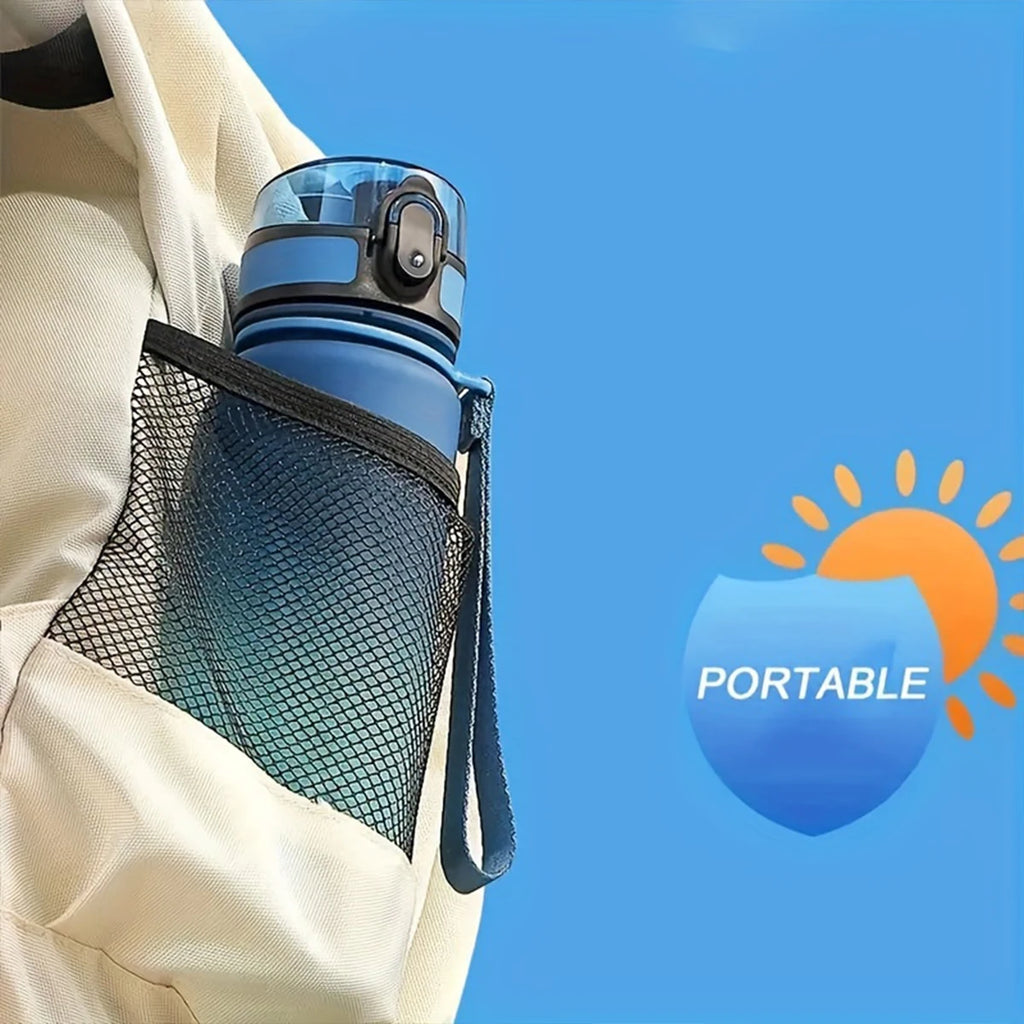 Botella de agua degradada: capacidad de 1000 ml/600 ml/750 ml, gimnasio para acampar al aire libre, regalo de vacaciones adecuado para cumpleaños